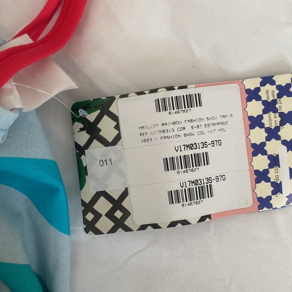 NWT SALINAS FASHION MAILLOT RAINBOW - Picture 4 of 5